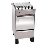 Fogão A Gás Realce Iris Plus 4B Aço Escovado/Silver Bivolt Mesa Inox