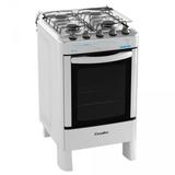 Fogão Ágata 4 Bocas 9,6kWh 56L Automático Branco - ESMALTEC