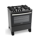 Fogão Atlas 5 Bocas Acendimento Automático Agile Glass