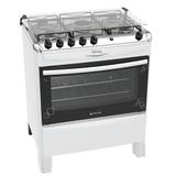 Fogão Atlas 5 bocas branco Fastcook com Acendimento automático - Bivolt - Atlas eletrodomésticos