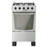 Fogão Atlas Mônaco Inox 4 Bocas Acendimento Automático