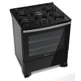 Fogão Atlas UTop Glass 5Bocas Preto