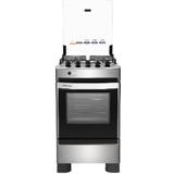 FogÃo Bfo4naruna 04 Bocas Com Vidro PanorÂmico Bivolt Inox Brastemp