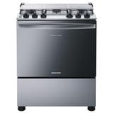 Fogão BFS5NCRUNA 5 Bocas Automático Inox BRASTEMP