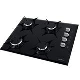 Fogão Britânia Cooktop BCT4P, 4 Bocas, Preto - Bivolt