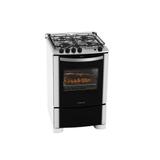Fogão Celebrate de Piso Branco 4 Bocas (56SPB) - Electrolux