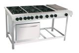 Fogão com Forno de 6 Bocas Extra e Chapa Venâncio E6fc