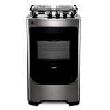 Fogão Consul 4 bocas cor Inox com acendimento automático