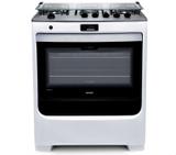 Fogão Consul 5 bocas branco com duplachama e timer digital - CFS5QAB