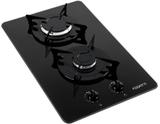Fogão Cooktop 2 Bocas V200 Preto Bivolt - Fogatti