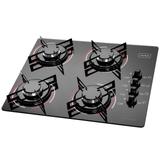 Fogão Cooktop 4 Bocas Realce Atalanta Á Gás Automático Bivolt