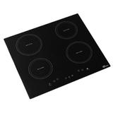 Fogão Cooktop 4 Queimadores Por Indução Mesa Vitrocerâmica 220V Fischer