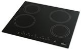 Fogão Cooktop 4Q Elétrico Mesa Vitrocerâmica 220V Fischer