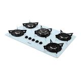Fogão Cooktop 5 Bocas Esmaltado Branco V500TC Fogatti