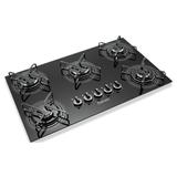 Fogão Cooktop 5 Bocas Itatiaia NG 5Q 127/220V Branco/Preto