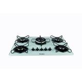 Fogão Cooktop 5 Bocas Mega Chama Super Automático Easy Clean Braslar