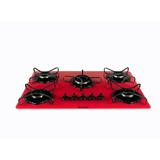 Fogão Cooktop 5 Bocas Super Automático Easy Clean Braslar