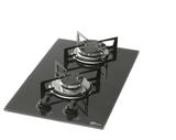 Fogão Cooktop Fischer 2Q Gás Mesa Vidro Bivolt