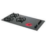 Fogao cooktop fischer 5q top eletrico/gas mesa vitroceramica