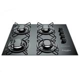 Fogao Cooktop Gas 4 Bocas Esmaltec 4084 Gourmet Bivolt
