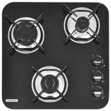 Fogao cooktop tramontina brasil 3 bocas 3gg 45