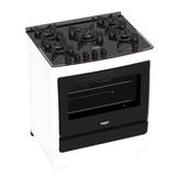 Fogão Dako 5 Bocas Mesa de Vidro Bivolt Supreme Glass