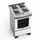 Fogão Dako Branco 4 bocas com mesa de vidro Dakolors - Bivolt