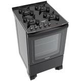 Fogão Dako Glass DP4VU-PF0 4 Bocas Mesa de Vidro Preto