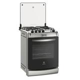Fogão de Embutir cor Prata 4 Bocas com Timer Digital Electrolux (52EXR)