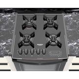 Fogão de Embutir Dako 4 Bocas Glass Grill DE4VT-PFO 300000403
