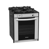 Fogão De Embutir Gás Natural Venax Gaudi Prisma Vítreo 4 Bocas Branco