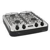 Fogão De Mesa 4 Bocas Laguna Preto Esmaltec