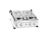 Fogão de Mesa Apolo 4 Bocas Tampa de Vidro Realce Branco