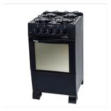 Fogão de Piso 4 Bocas Top Glass Automático Braslar