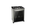 Fogão de Piso 5 Queimadores Fischer Gran Cheff Preto Bivolt 26989 59777