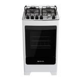 Fogão De Piso Atlas Com 4 Bocas Encanto Branco Bivolt
