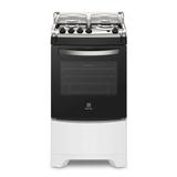 Fogão de Piso Branco 4 Bocas com Forno de 70L Electrolux (52LBS)