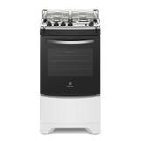 Fogão de Piso Electrolux 4 Bocas Acendimento Automático Branco 52SBC Bivolt