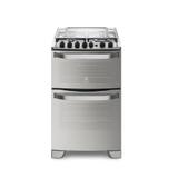 Fogão de Piso Electrolux 56DXQ 4 Queimadores Duplo Forno 127V 63045XBA188