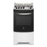 Fogão de Piso Electrolux Branco 4 Bocas 52LBU - Bivolt