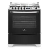 Fogão de Piso Electrolux com 5 Queimadores, Tripla Chama, Branco, Bivolt - 76UBR