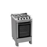 Fogão de Piso Esmaltec 4 Bocas Ágata 4062 Inox Bivolt