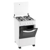 Fogão de Piso Esmaltec 4 Bocas Bali Branco