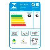 Fogão de Piso Esmaltec 4 Bocas Safira Glass Mesa de Vidro Preto Bivolt