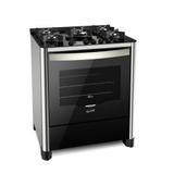 Fogão de Piso Fischer Gran Cheff 5 Bocas Tripla Chama Inox 220V 26988