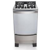 Fogão Decorato Vetro 4 Bocas Inox - Mueller fogões