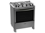 Fogão Doméstico Ágata 5Q Inox Esmaltec Primeira Linha