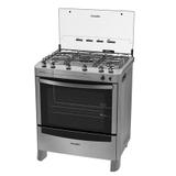 Fogão Doméstico Esmeralda 5Q Inox Esmaltec Primeira Linha