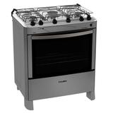 Fogão Doméstico Jade 5Q Inox S. Chama Esmaltec Primeira Linha