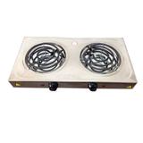 Fogão Elétrico 2 Bocas 220V Antiaderente Camping 2000w Prata - Onida